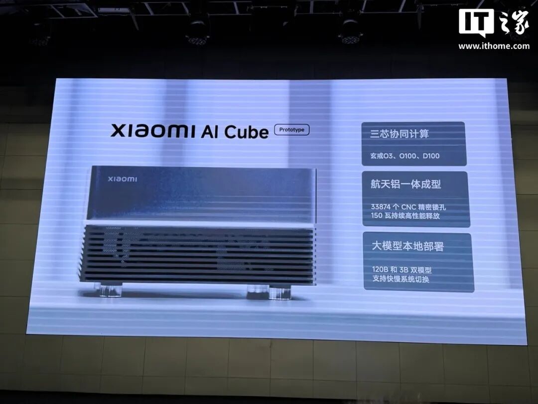 AI Cube 规格牌