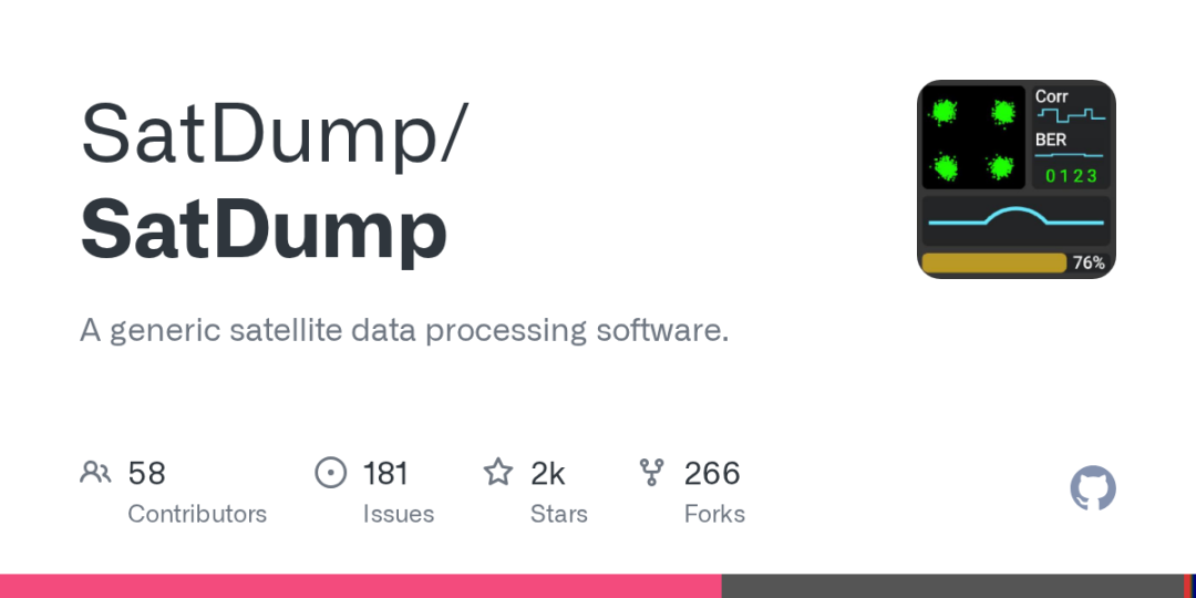SatDump GitHub OG 图片